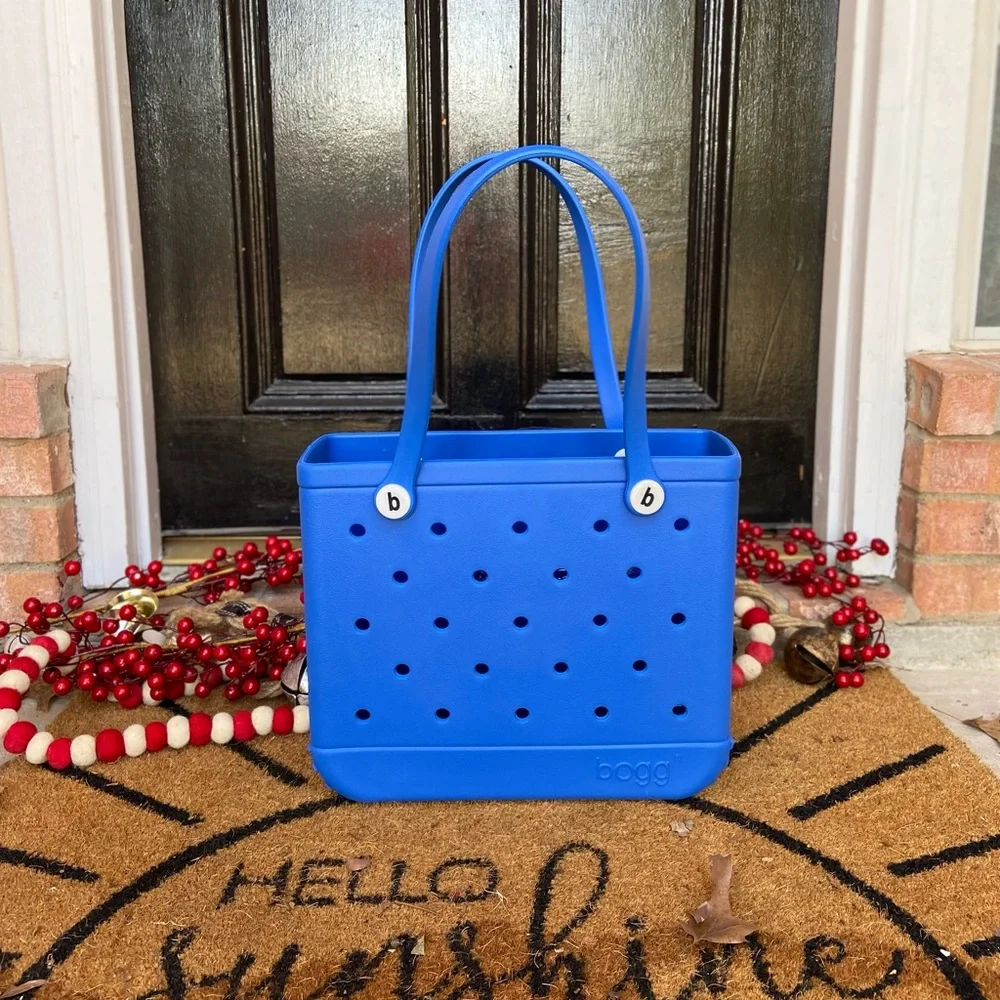 Baby Small Bogg Bag Tote in Blue Eyed/Royal Blue. New Original tote. - Picture 5 of 12